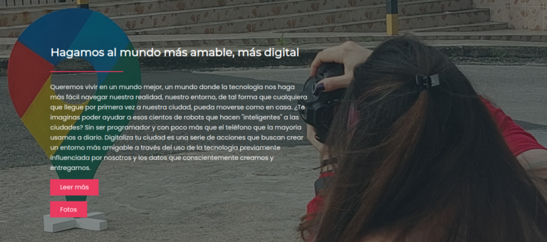 Digitalizate. Activismo digital a través de la fotografía urbana